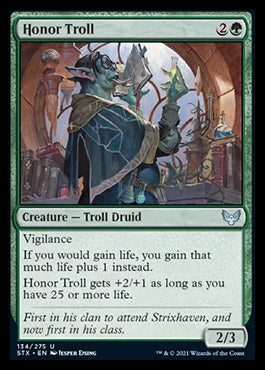Honor Troll [Strixhaven: School of Mages] [Foil]