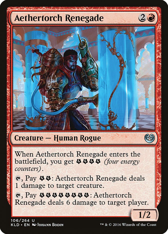 Aethertorch Renegade [Kaladesh] [Foil]