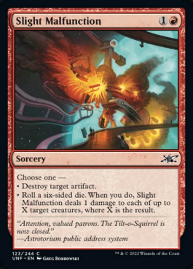 Slight Malfunction [Unfinity] [Foil]