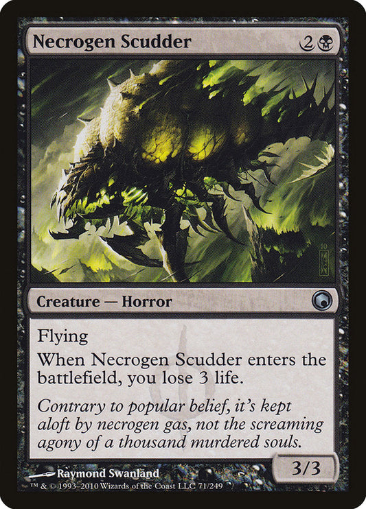 Necrogen Scudder [Scars of Mirrodin] [Foil]