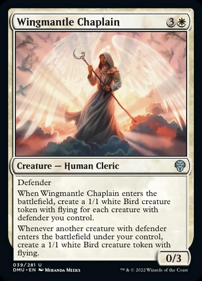 Wingmantle Chaplain [Dominaria United] [Foil]