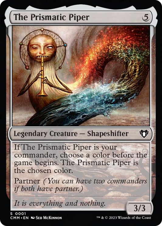 The Prismatic Piper [Commander Masters] [Foil]