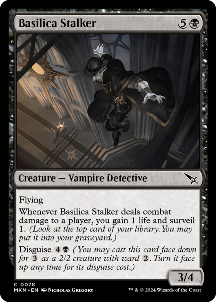 Basilica Stalker [Murders at Karlov Manor] [Foil]