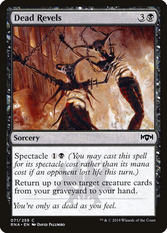 Dead Revels [Ravnica Allegiance] [Foil]