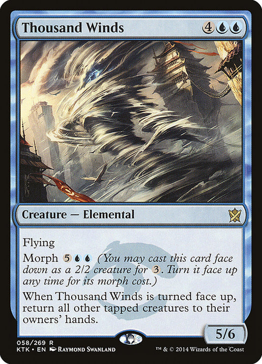 Thousand Winds [Khans of Tarkir] [Foil]