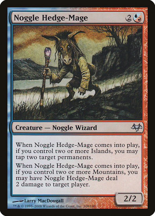Noggle Hedge-Mage [Eventide] [Foil]