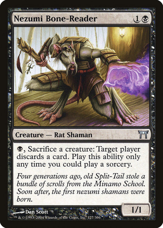 Nezumi Bone-Reader [Champions of Kamigawa] [Foil]