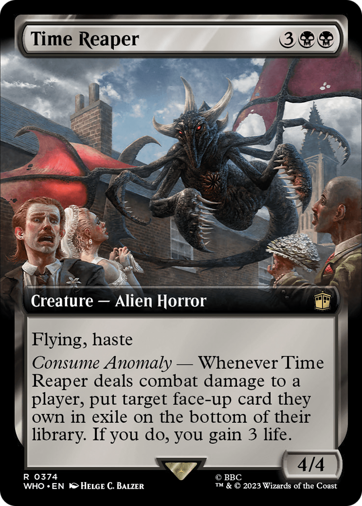 Time Reaper (Extended Art) [Doctor Who] [Foil]