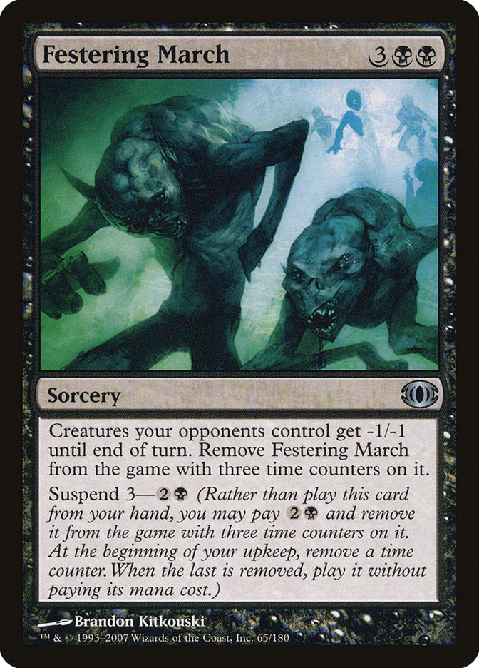Festering March [Future Sight] [Foil]