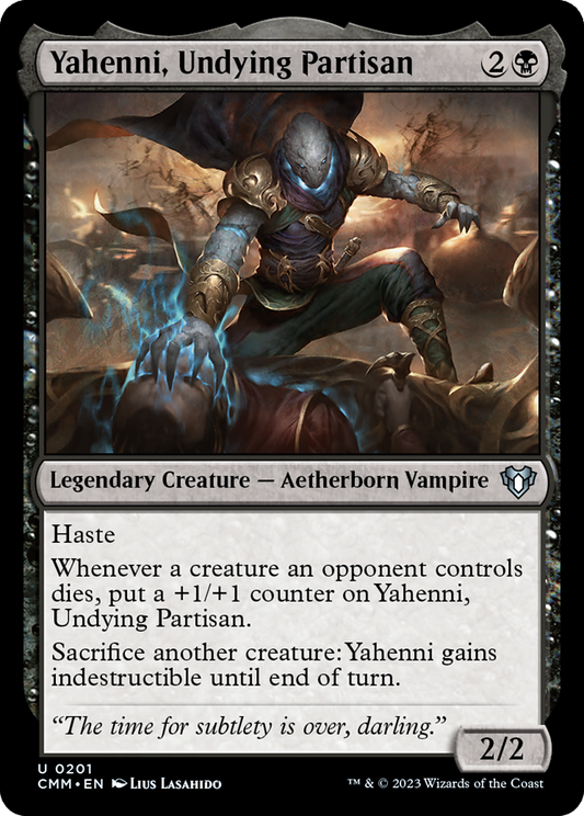 Yahenni, Undying Partisan [Commander Masters] [Foil]