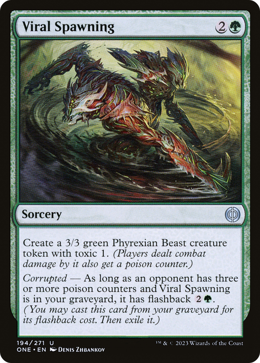 Viral Spawning [Phyrexia: All Will Be One] [Foil]