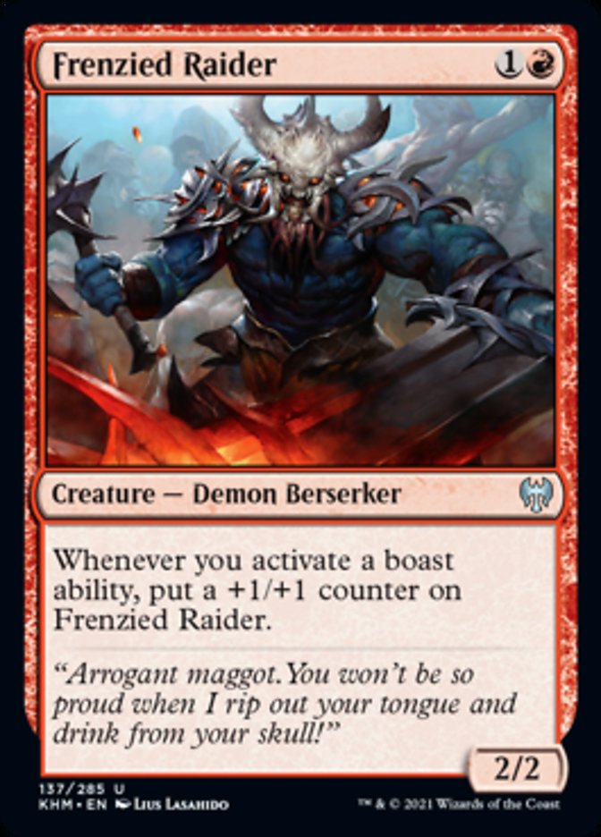 Frenzied Raider [Kaldheim] [Foil]