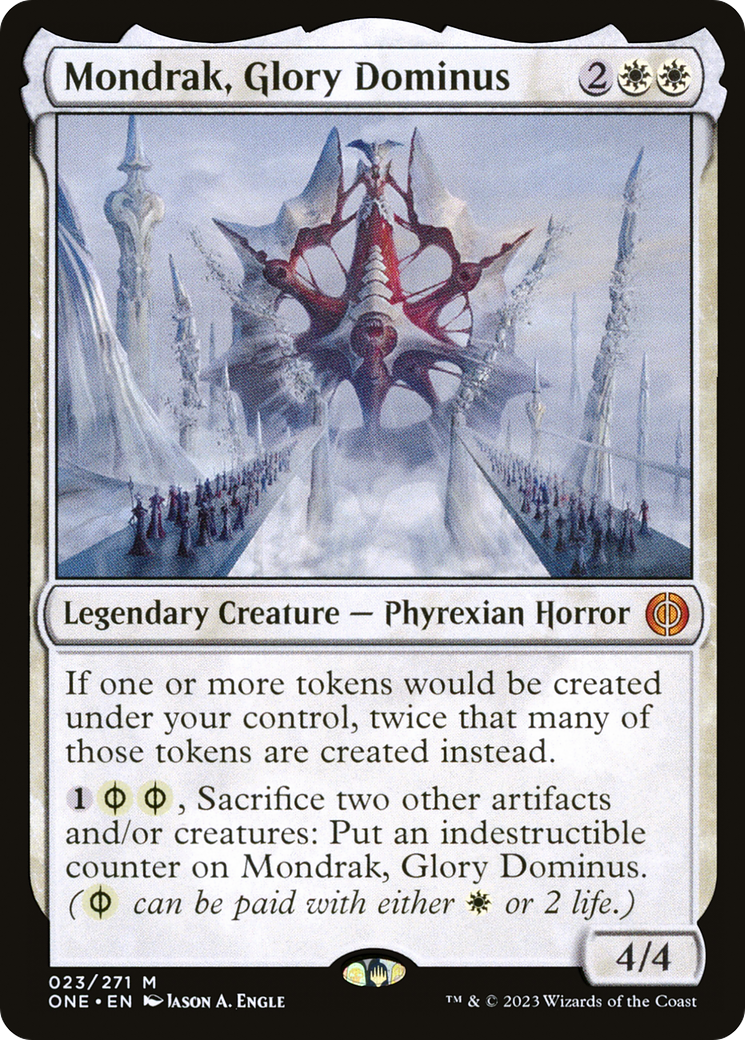 Mondrak, Glory Dominus [Phyrexia: All Will Be One] [Foil]