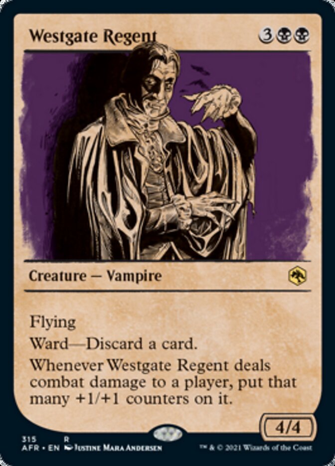 Westgate Regent (Showcase) [Dungeons & Dragons: Adventures in the Forgotten Realms] [Foil]