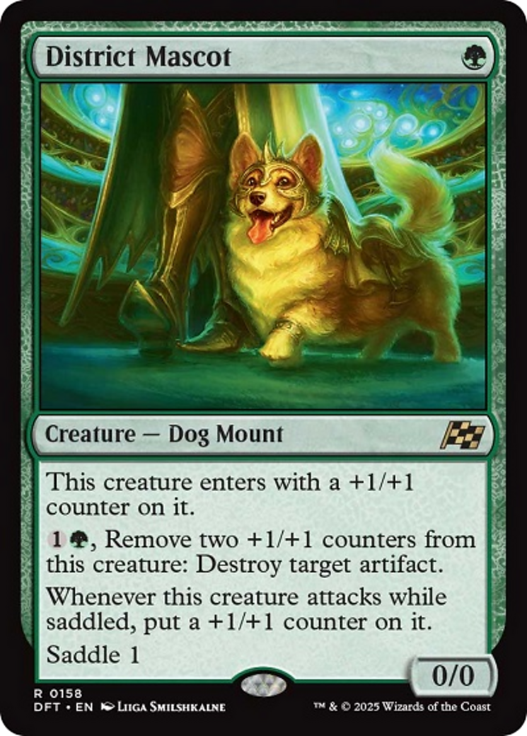 District Mascot [Aetherdrift] [Foil]
