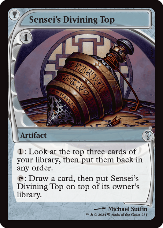 Sensei's Divining Top (Future Sight) [Mystery Booster 2] [Foil]