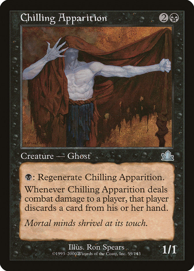 Chilling Apparition [Prophecy] [Foil]