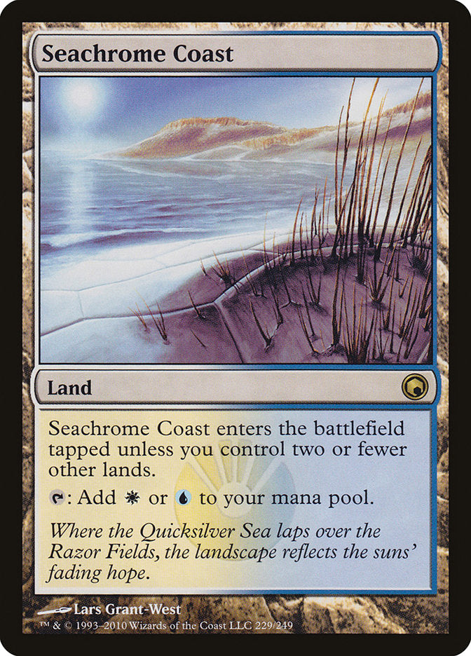 Seachrome Coast [Scars of Mirrodin] [Foil]
