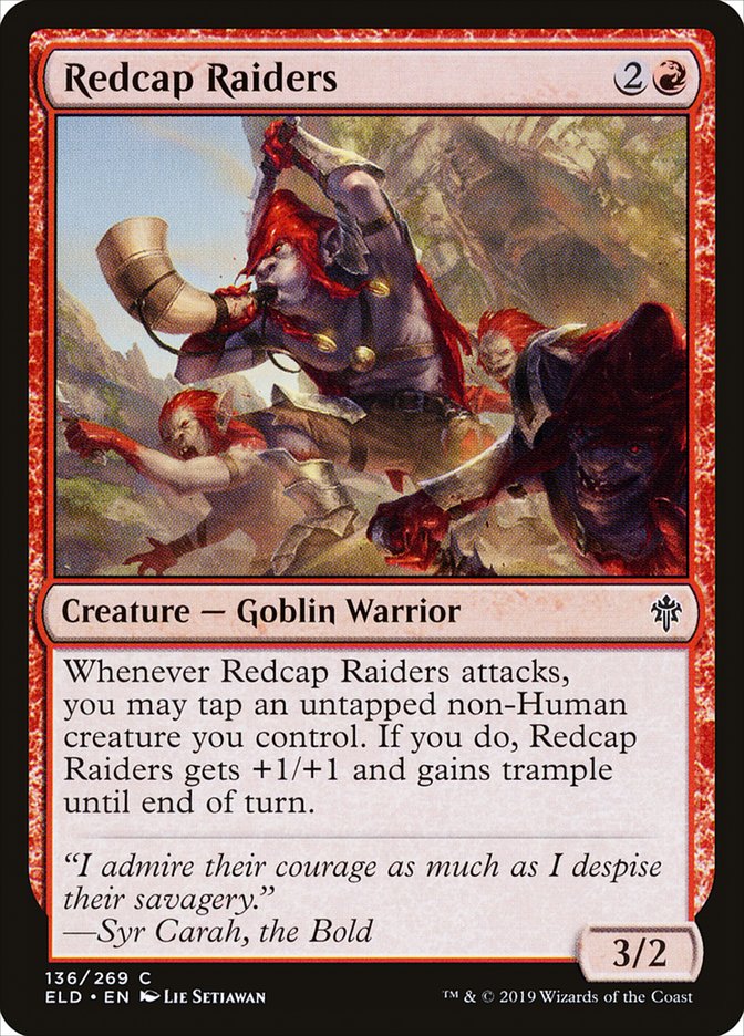 Redcap Raiders [Throne of Eldraine] [Foil]