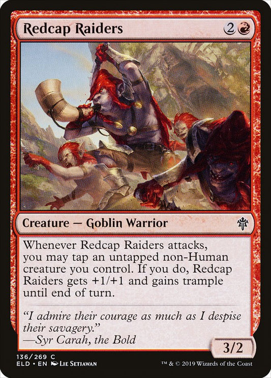 Redcap Raiders [Throne of Eldraine] [Foil]