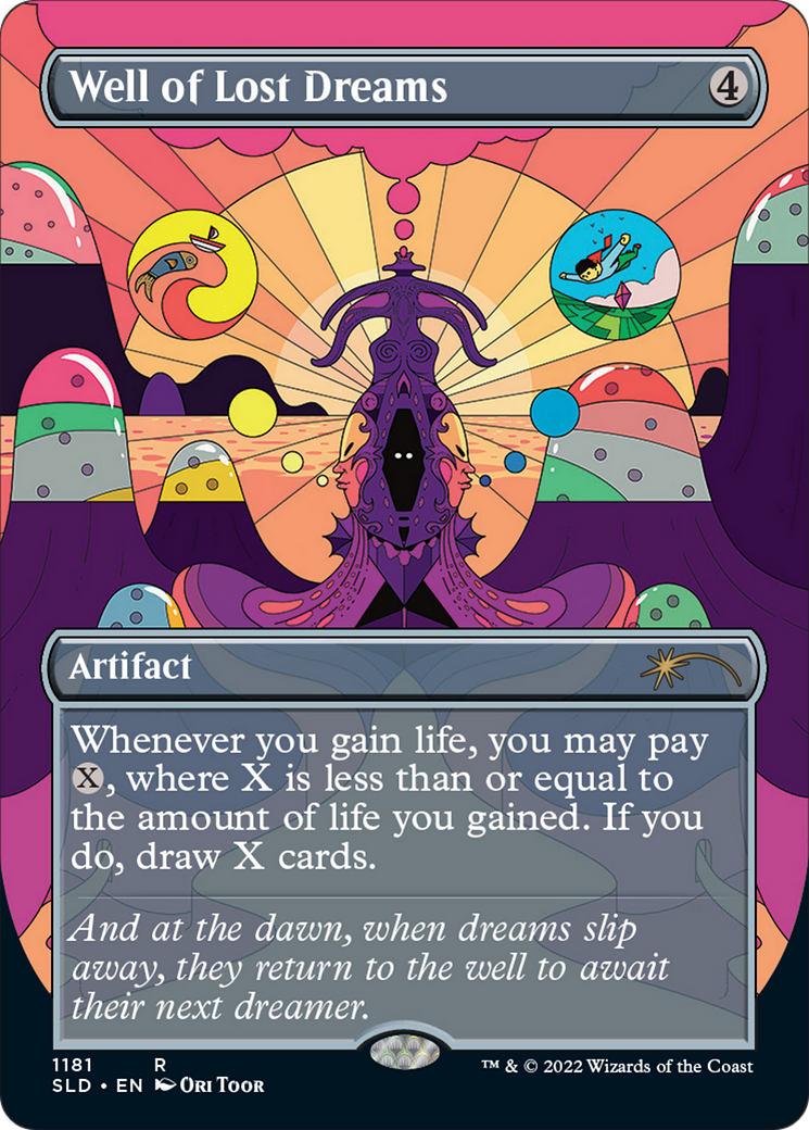 Well of Lost Dreams (1181) (Borderless) [Secret Lair Drop Series] [Foil]