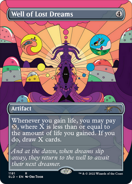 Well of Lost Dreams (1181) (Borderless) [Secret Lair Drop Series] [Foil]