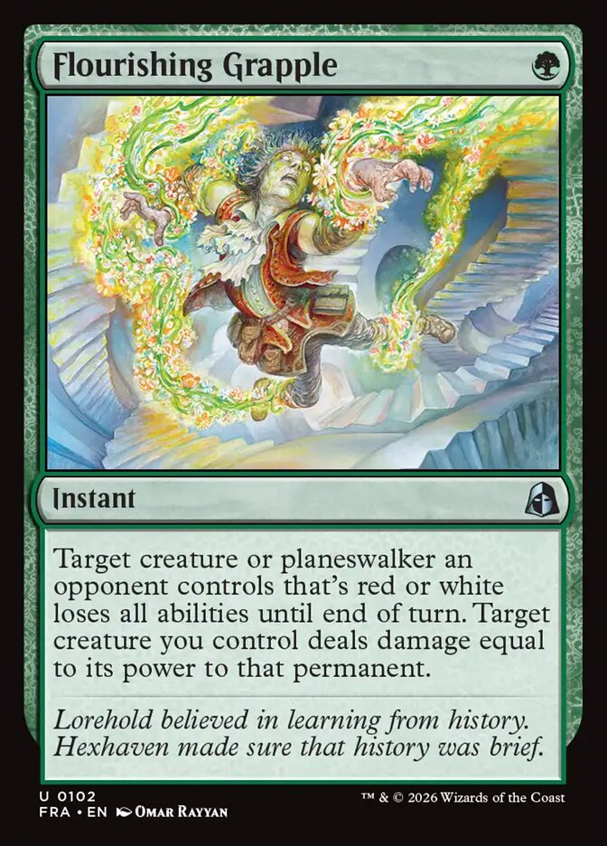 Flourishing Grapple [Reality Fracture]