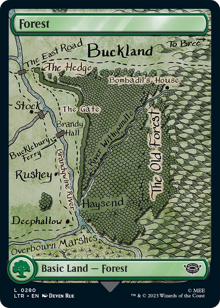 Forest (280) [The Lord of the Rings: Tales of Middle-Earth] [Foil]