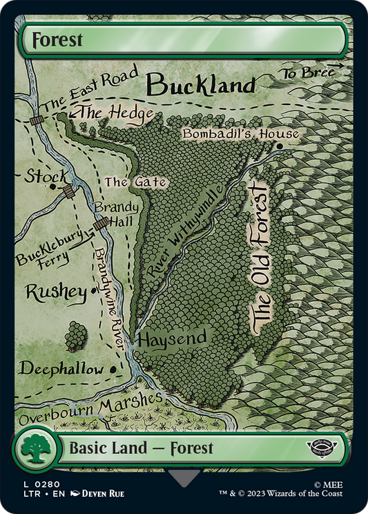Forest (280) [The Lord of the Rings: Tales of Middle-Earth] [Foil]