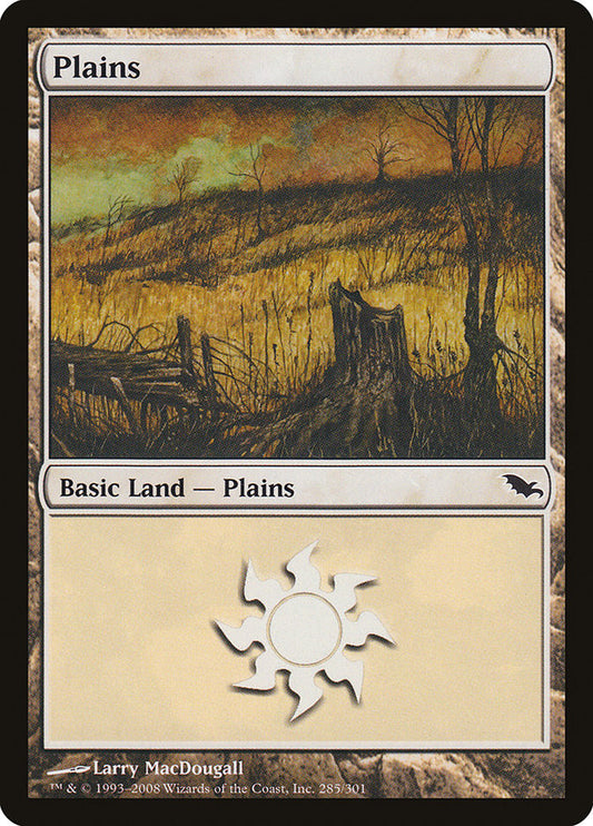 Plains (285) [Shadowmoor] [Foil]