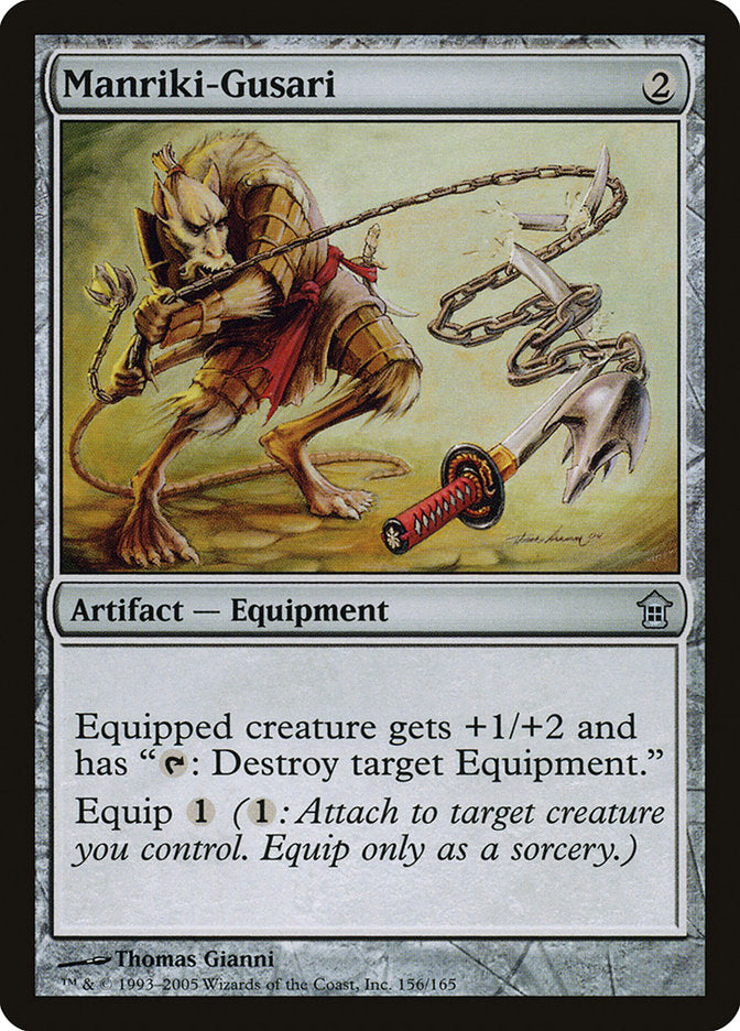 Manriki-Gusari [Saviors of Kamigawa] [Foil]