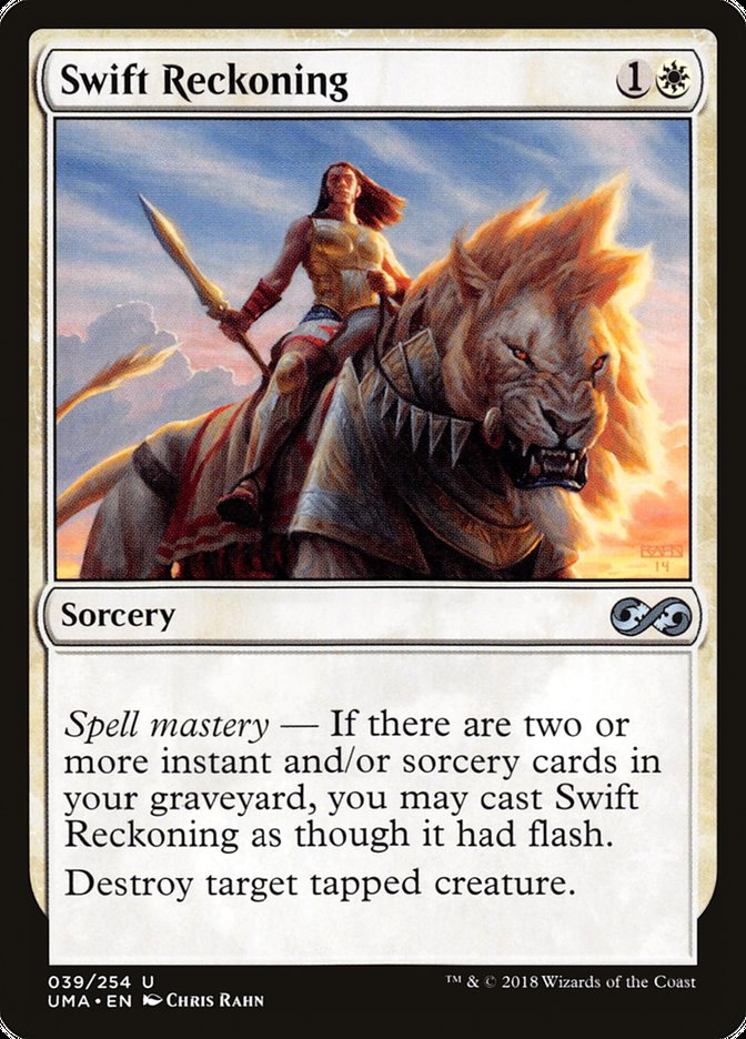 Swift Reckoning [Ultimate Masters] [Foil]