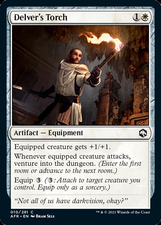 Delver's Torch [Dungeons & Dragons: Adventures in the Forgotten Realms] [Foil]