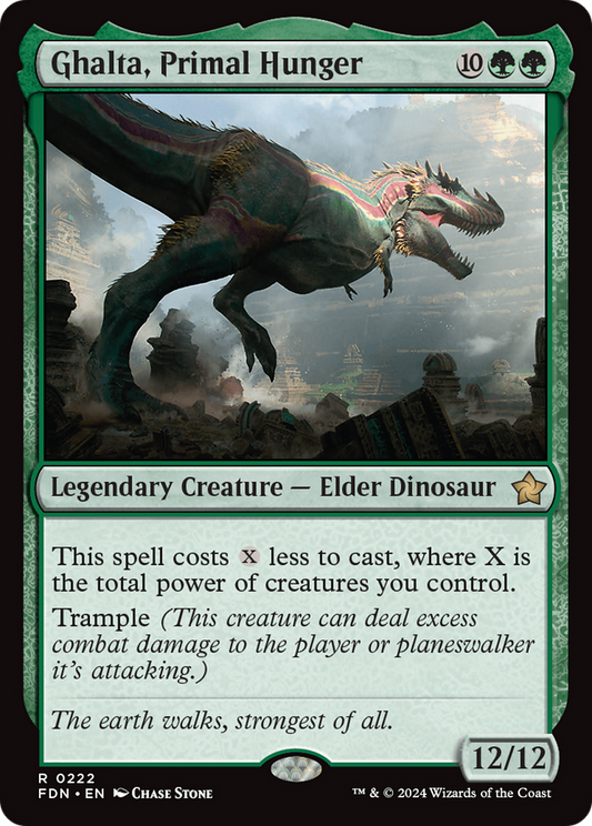 Ghalta, Primal Hunger [Foundations] [Foil]