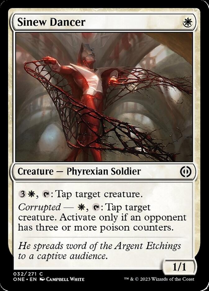Sinew Dancer [Phyrexia: All Will Be One] [Foil]