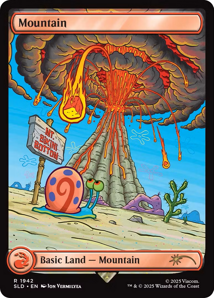 Mountain (1942) [Secret Lair Drop Series] [Foil]