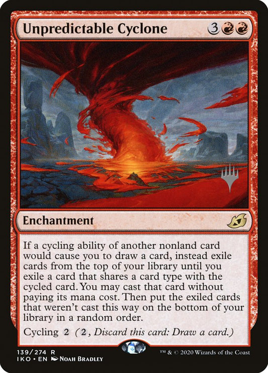 Unpredictable Cyclone (Promo Pack) [Ikoria: Lair of Behemoths Promos] [Foil]