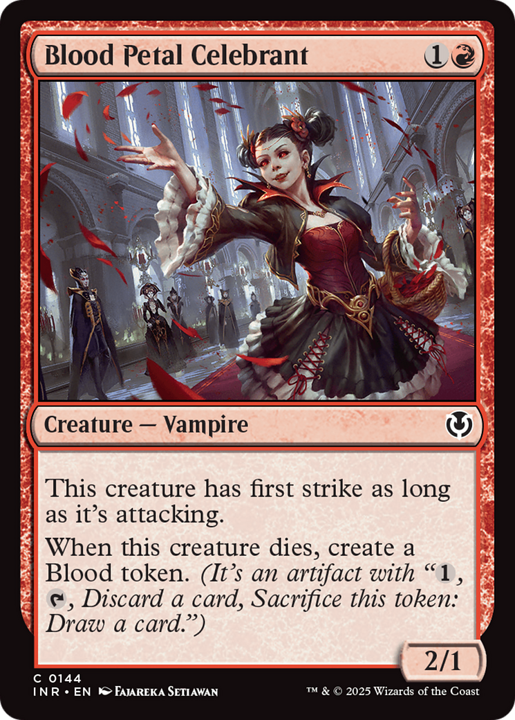 Blood Petal Celebrant [Innistrad Remastered] [Foil]