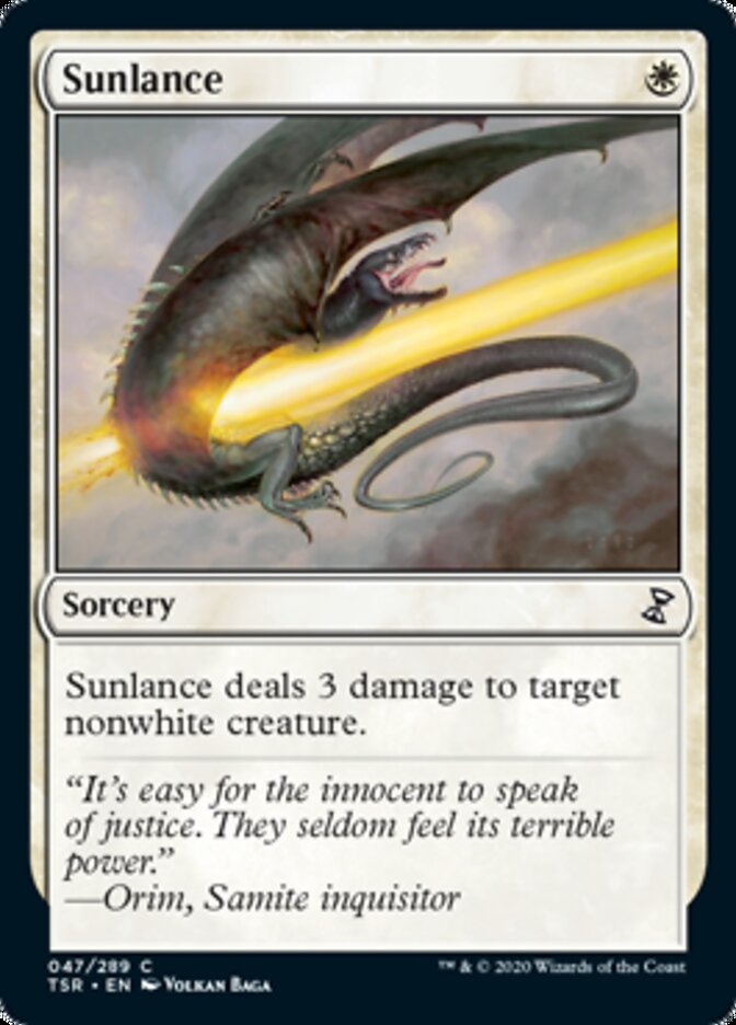 Sunlance [Time Spiral Remastered] [Foil]