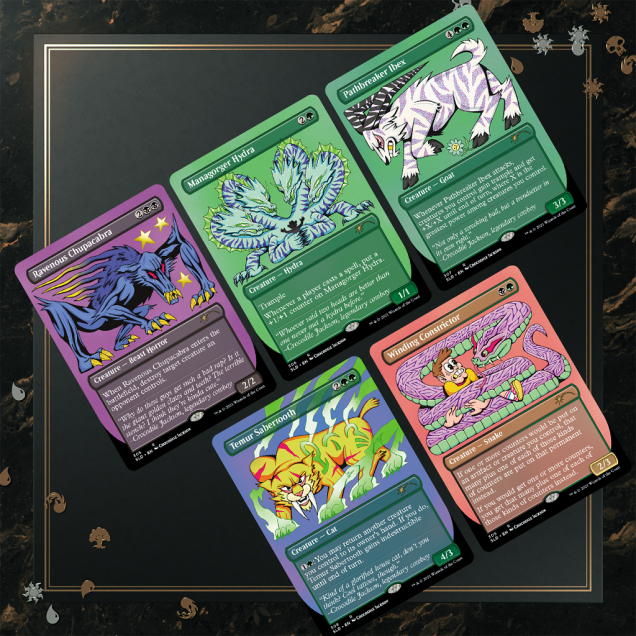 Secret Lair "Crocodile Jackson's Monstrous Menagerie" Non- Foil