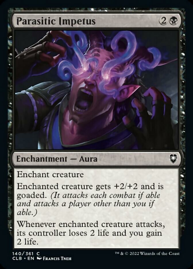 Parasitic Impetus [Commander Legends: Battle for Baldur's Gate] [Foil]