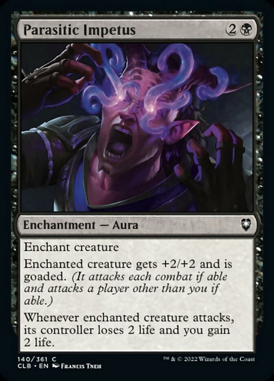 Parasitic Impetus [Commander Legends: Battle for Baldur's Gate] [Foil]