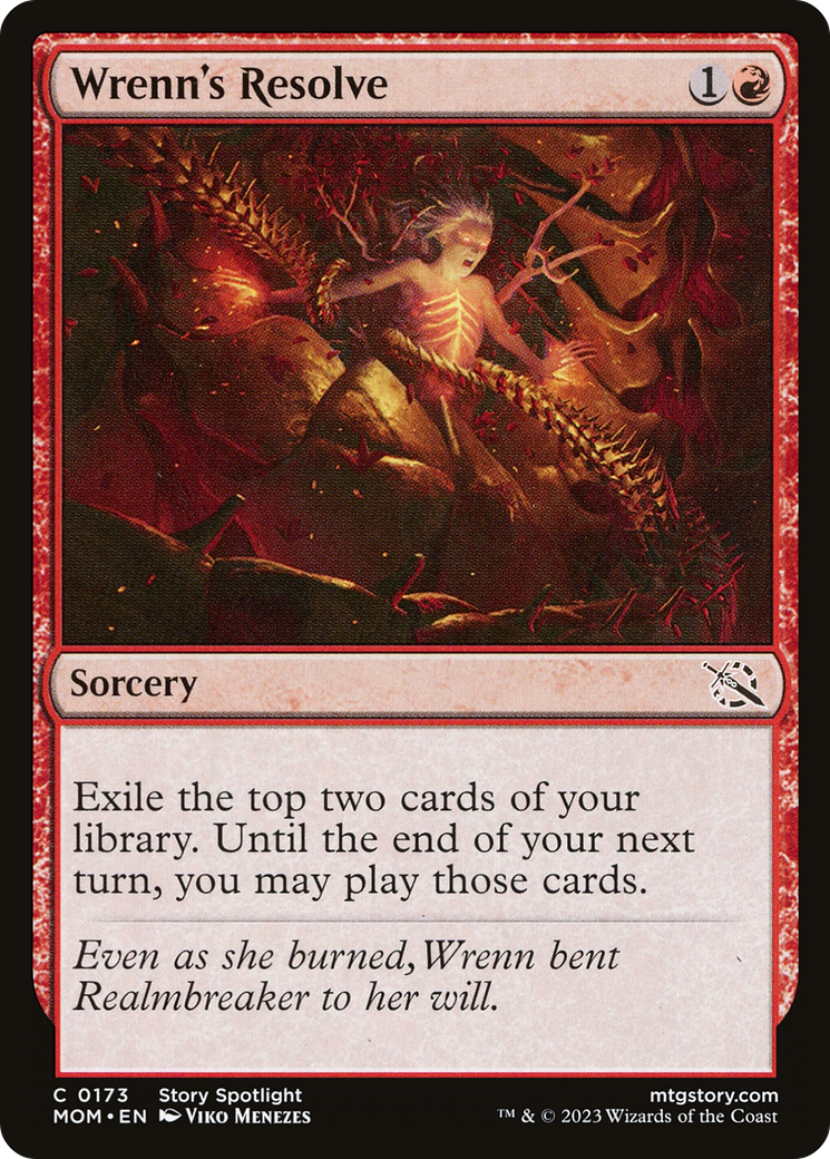 Wrenn's Resolve [March of the Machine] [Foil]