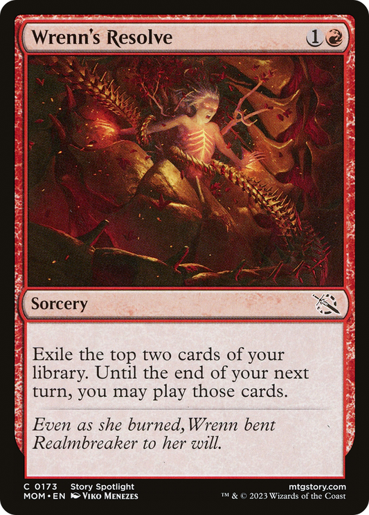 Wrenn's Resolve [March of the Machine] [Foil]