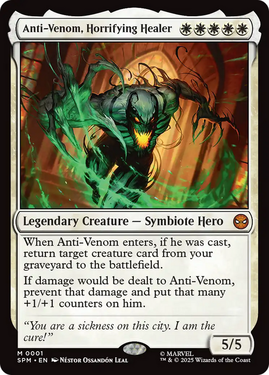 Anti-Venom, Horrifying Healer [Marvel's Spider-Man] [Foil]