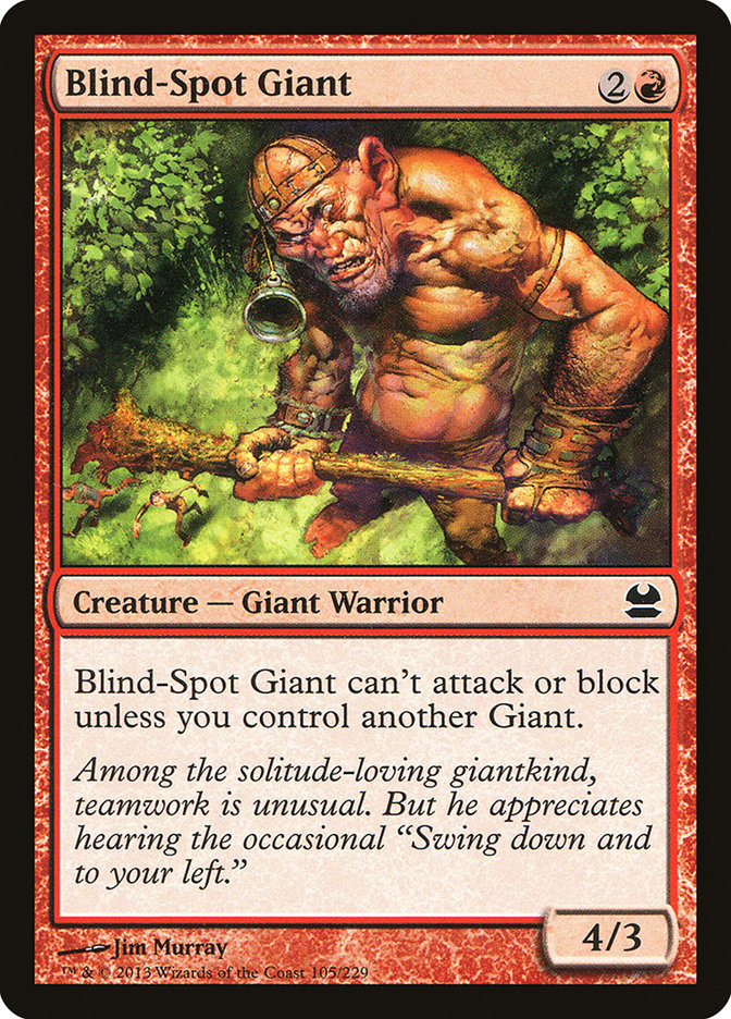 Blind-Spot Giant [Modern Masters] [Foil]