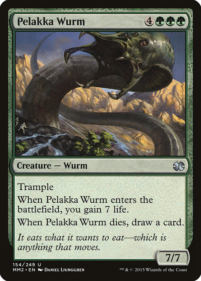 Pelakka Wurm [Modern Masters 2015] [Foil]