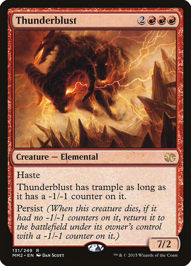 Thunderblust [Modern Masters 2015] [Foil]