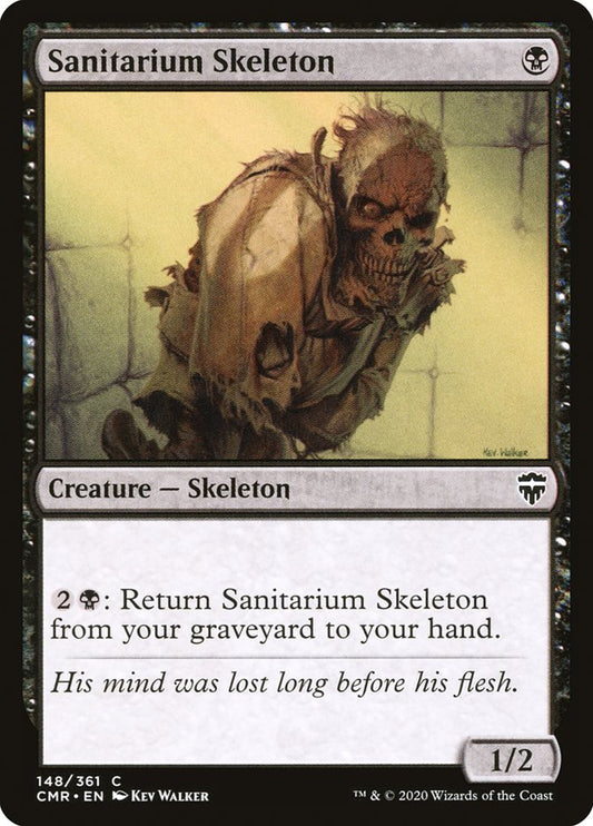 Sanitarium Skeleton [Commander Legends] [Foil]