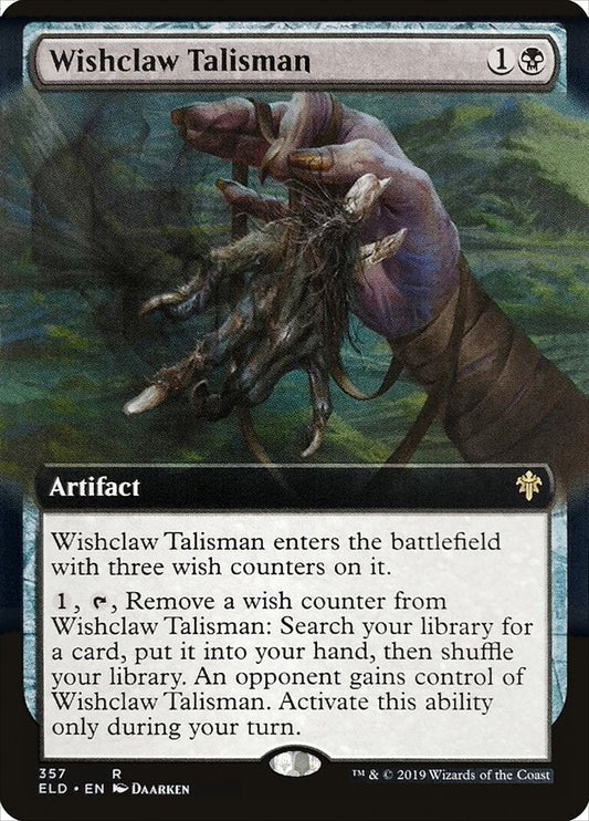 Wishclaw Talisman (Extended Art) [Throne of Eldraine] [Foil]